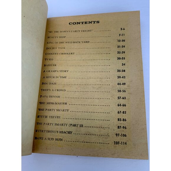 Dennis The Menace Comic Book No. 27 "Pocket Full Of Fun!" By Hank Ketcham - Picture 2 of 7